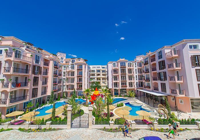 Romance Marine Aparthotel Sunny Beach Exterior photo